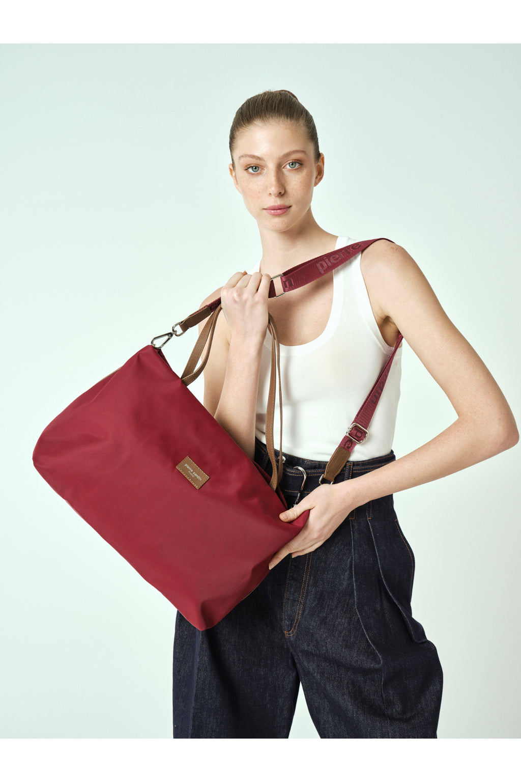 Bordo Kadın Çapraz Omuz Çantası 05PO25Y1894