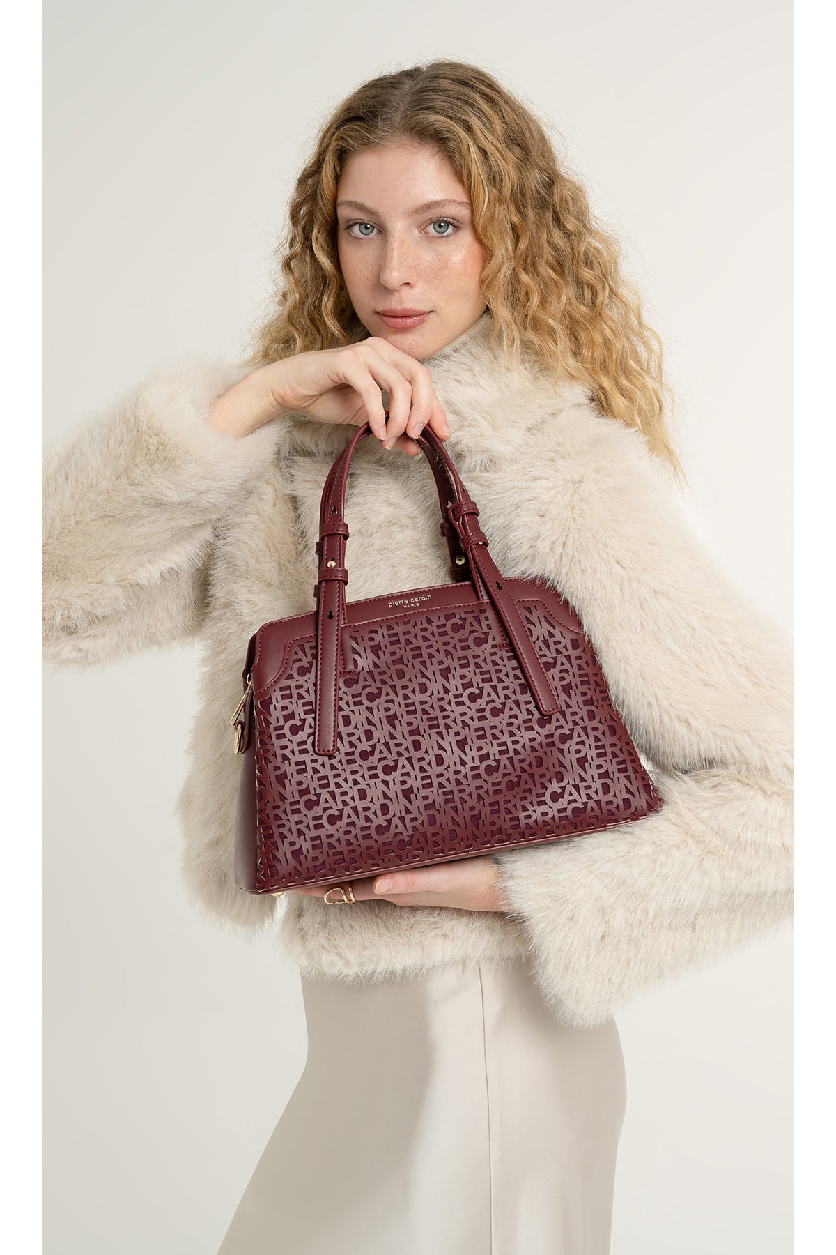 Bordo Kadın Omuz Çantası 05PO25KA103191