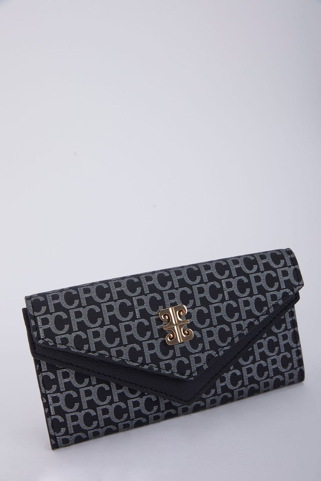 Küçük Alfabe Siyah Kadın Portföy & Clutch Çanta 06PO23K1419