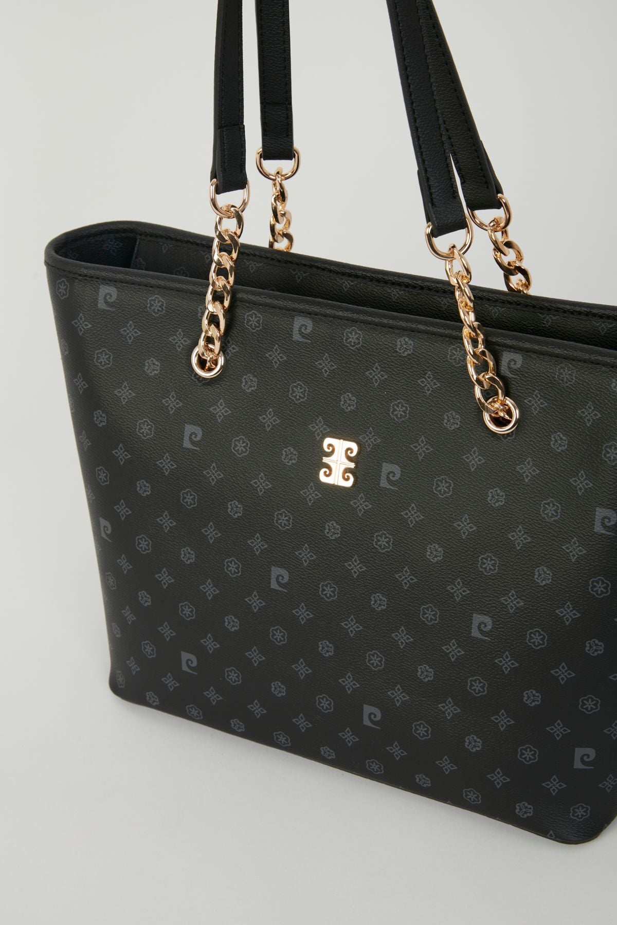 Siyah Monogram Kadın Omuz Çantası 05PO22Y1546