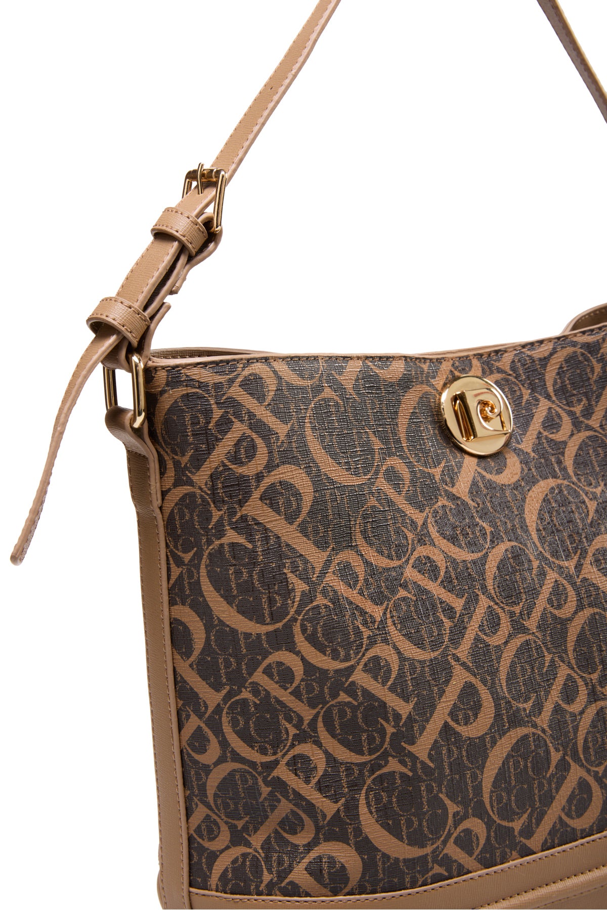Monogram Kahve Kadın Omuz Çantası 05PO25Y2511