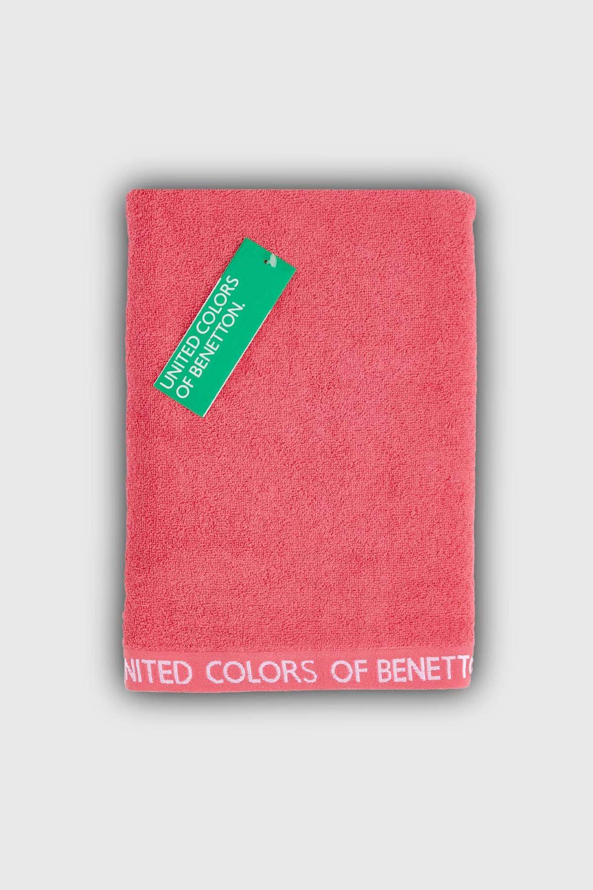 Be-2812-Pnk %100 Pamuk Pembe 70X140 Cm Banyo Havlusu