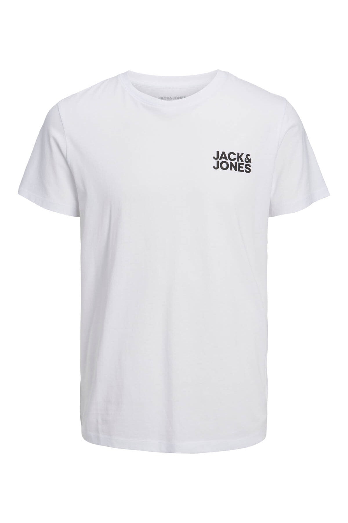 Jjecorp Logo Tee S Beyaz Siyah Erkek T-Shirt 12151955