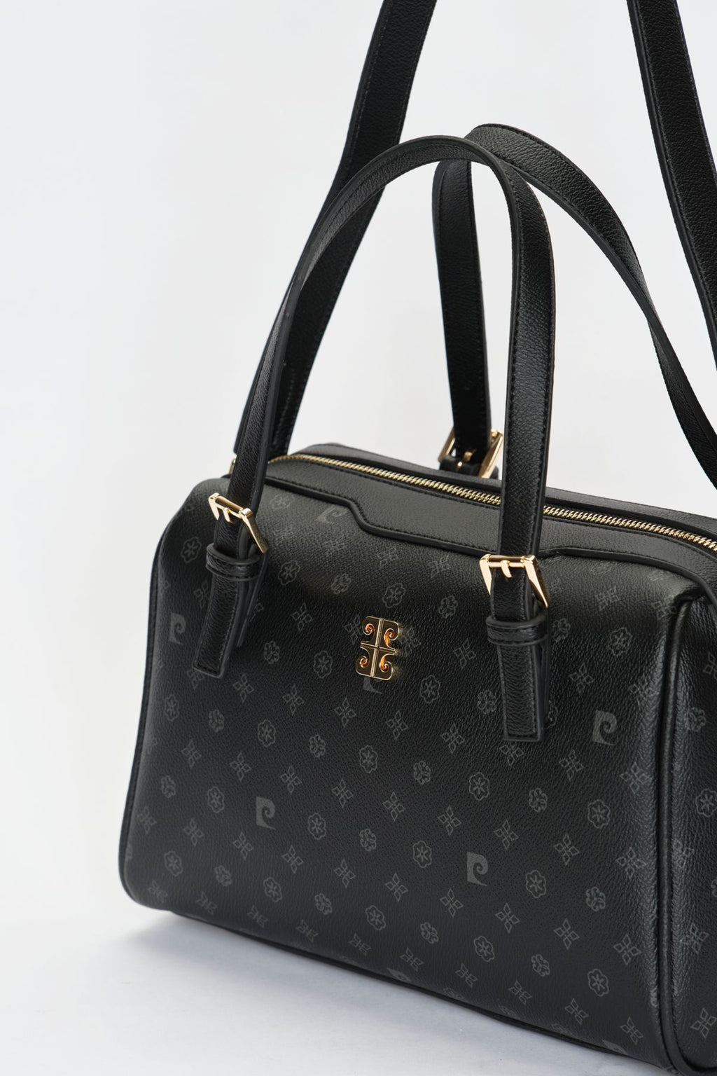 Siyah Monogram Kadın Omuz Çantası 05PO22Y1532