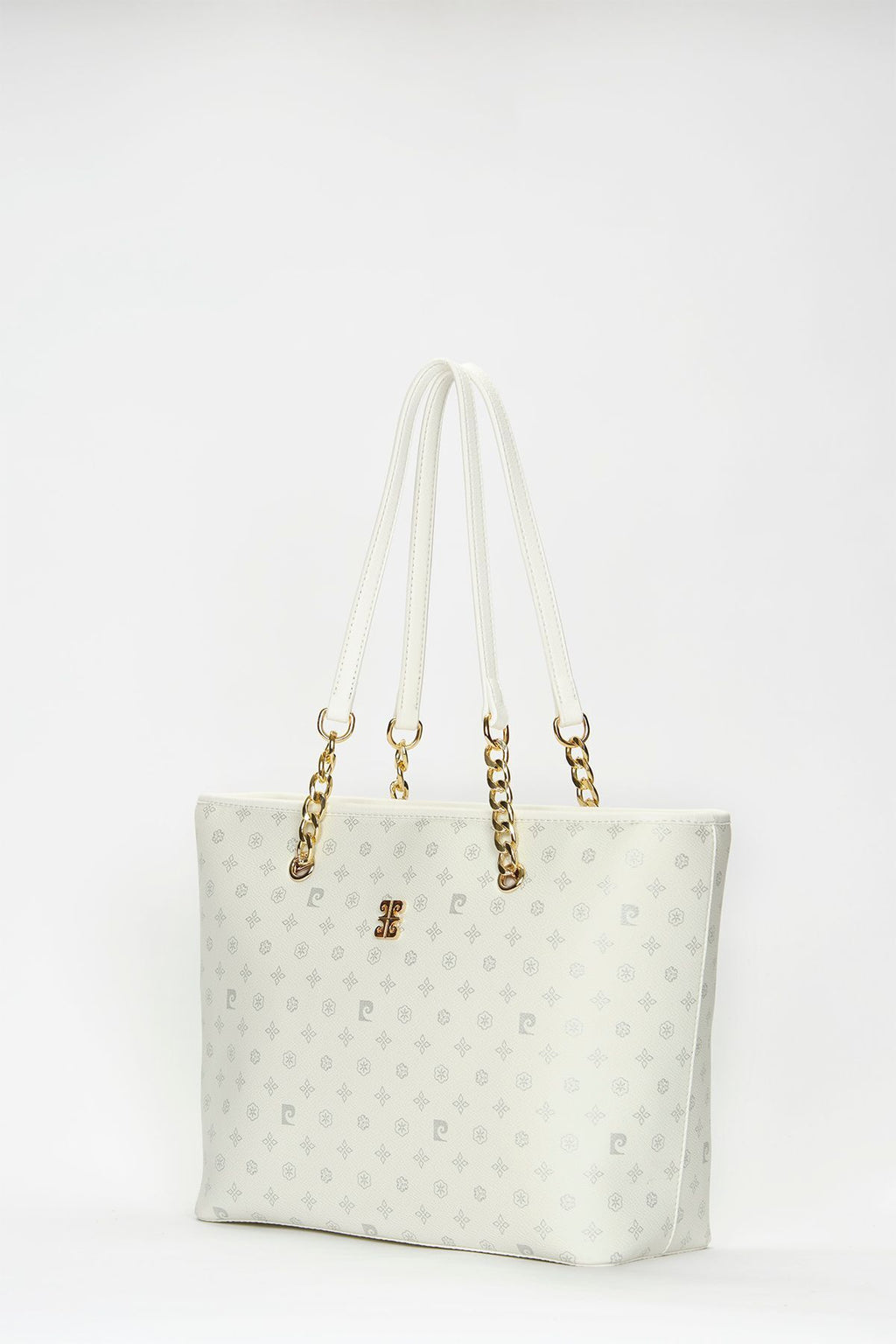 Beyaz Monogram Kadın Omuz Çantası 05PO22Y1546