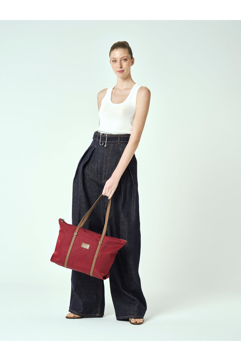 Bordo Kadın Omuz Çantası 05PO25Y1895