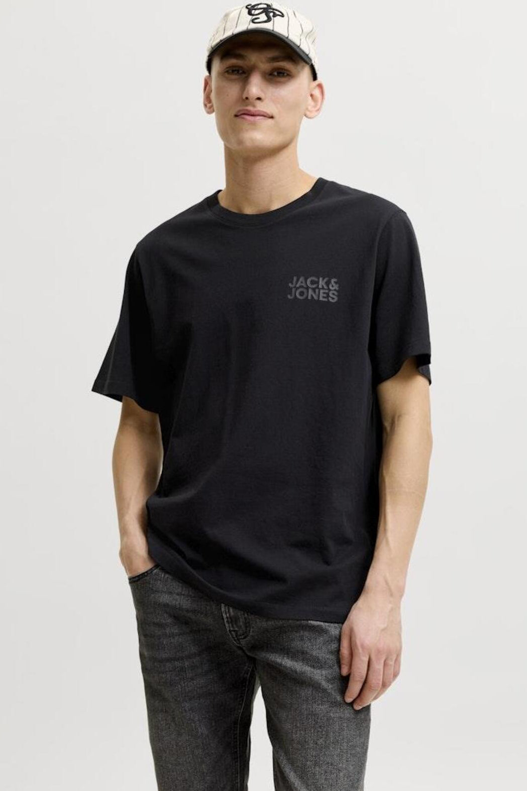 Jack Jones Corp Logo Regular Fit Erkek Tişört 12151955