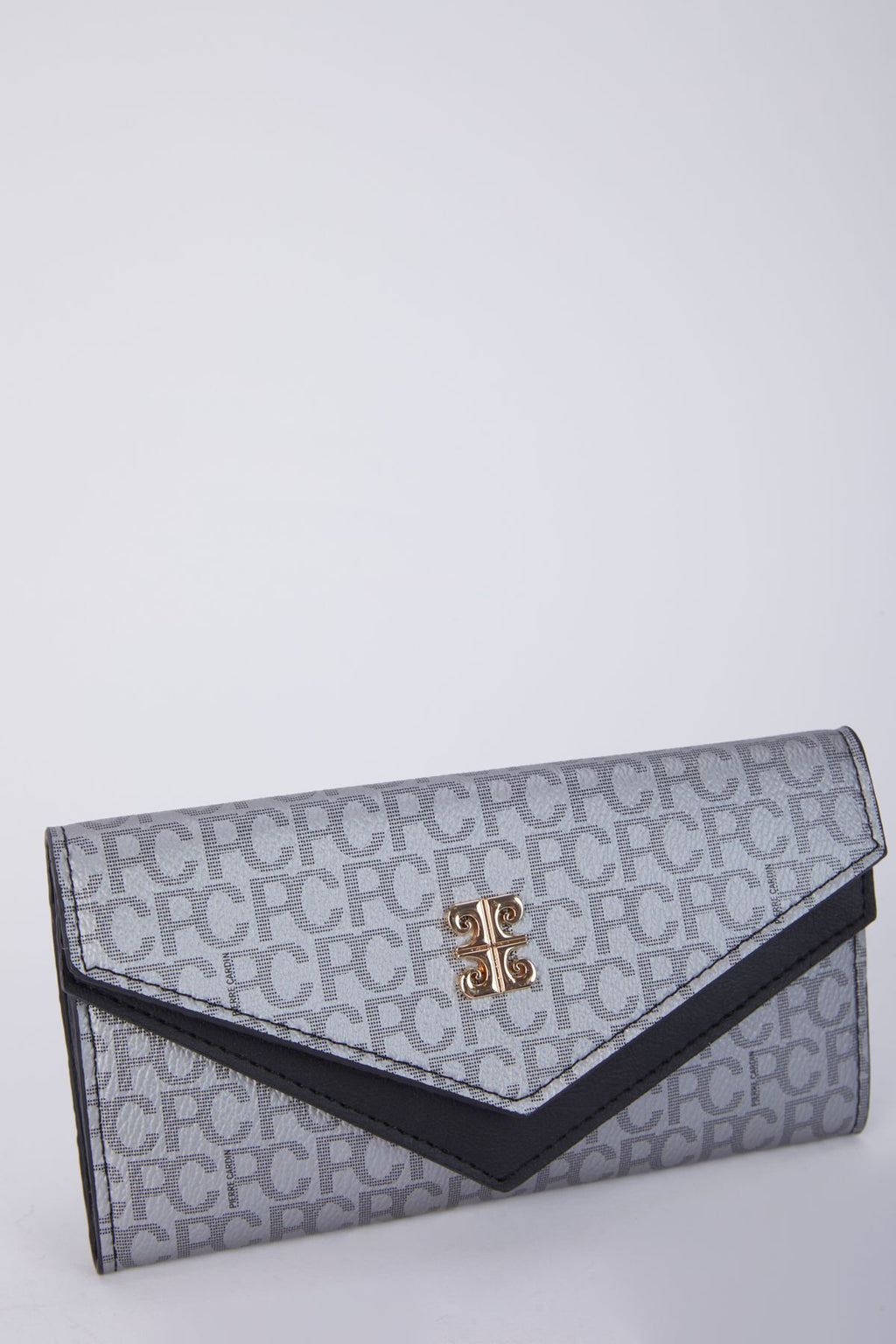 Platin Gümüş Küçük Alfabe Monogram Zarf Form Kadın Portföy & Clutch Çanta