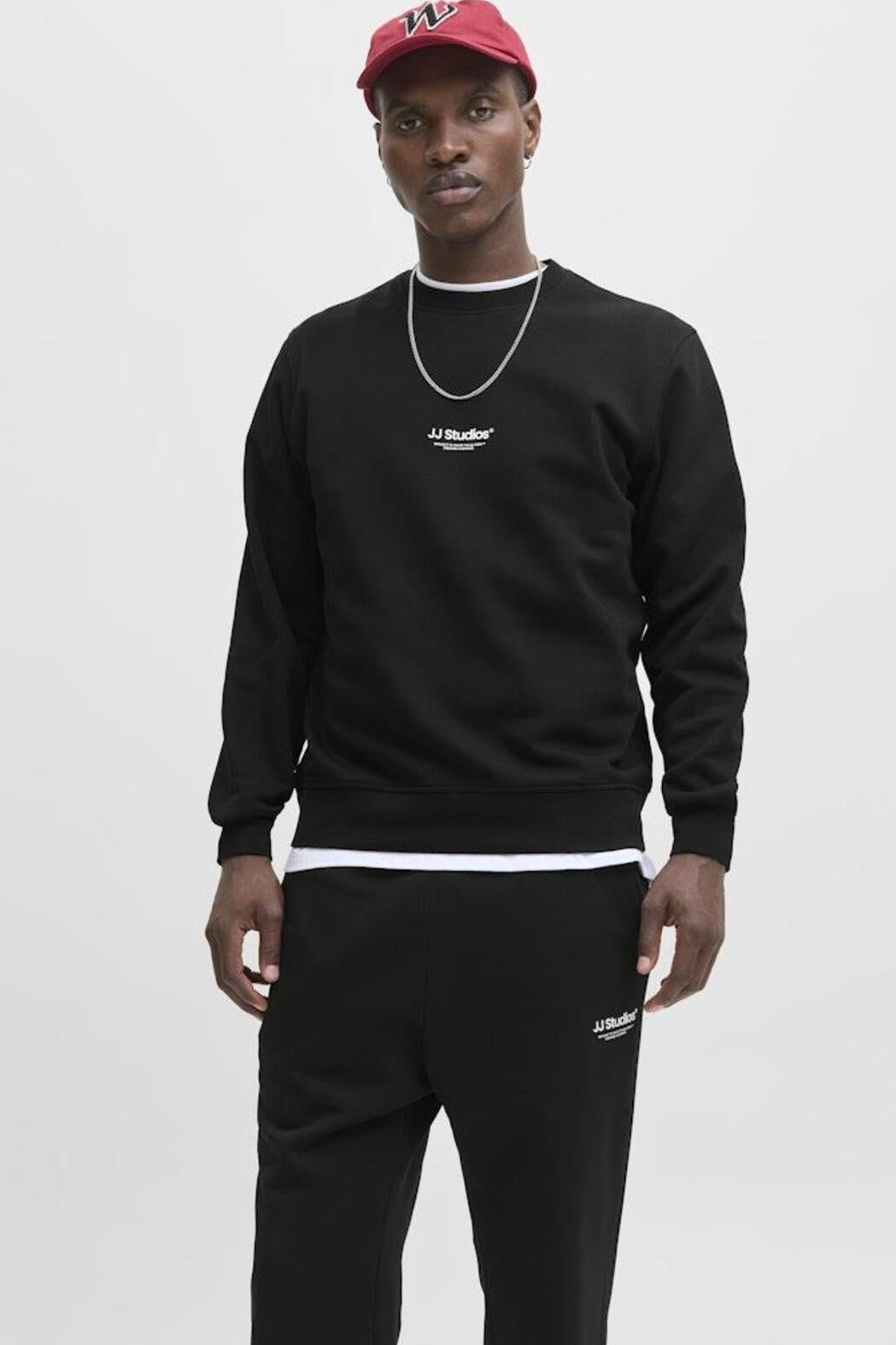 JJESOHO Sweat Crew Neck NOOS – Bisiklet Yaka Basic Erkek Sweatshirt, Rahat Günlük Model