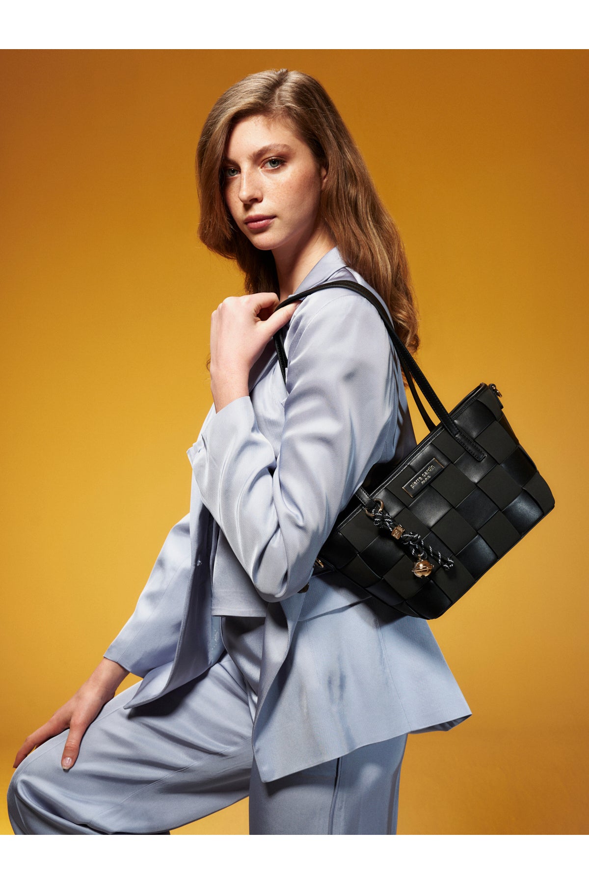 Siyah Kadın Çapraz Omuz Çantası 05PO25Y840