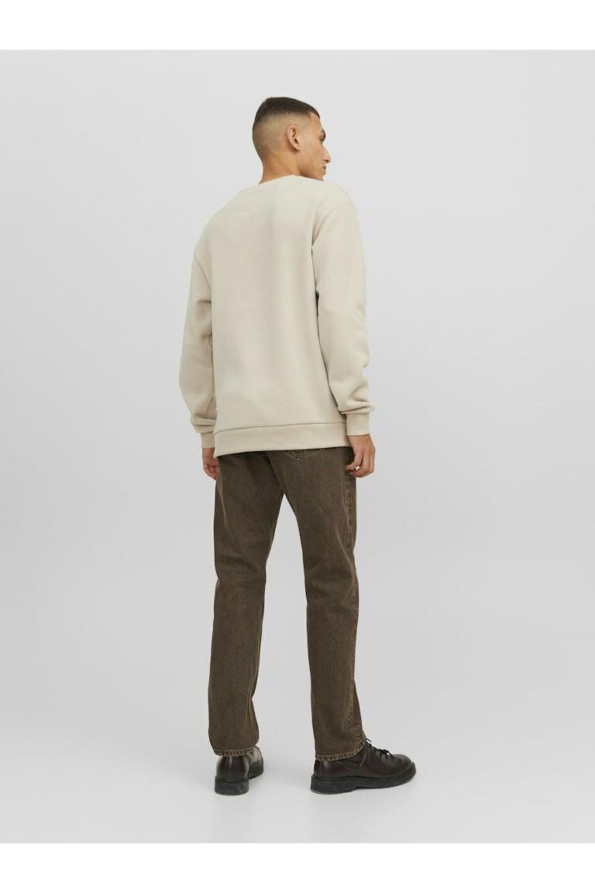 JJEBRADLEY Crewneck Sweat | Günlük Erkek Sweatshirt
