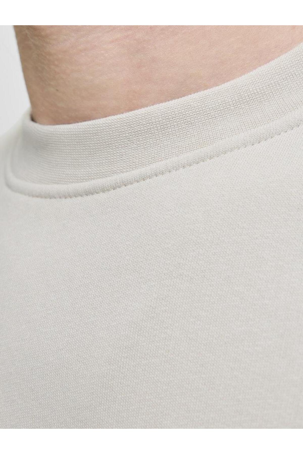 JJESOHO Sweat Crew Neck NOOS – Bisiklet Yaka Basic Erkek Sweatshirt, Rahat Günlük Model