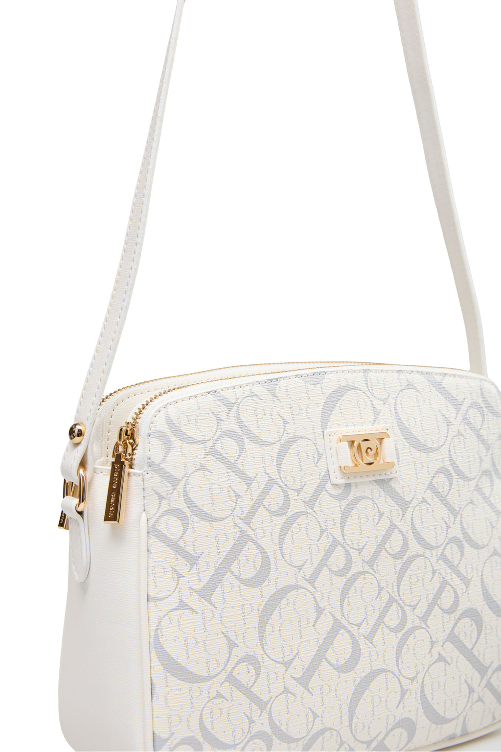 Monogram Beyaz Kadın Çapraz Omuz Çantası 05PO25Y2518