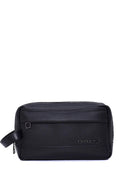 Siyah El Tutma Saplı Üç İç Cepli Erkek El Çantası - Potföy Çanta - Clutch 01PC002000