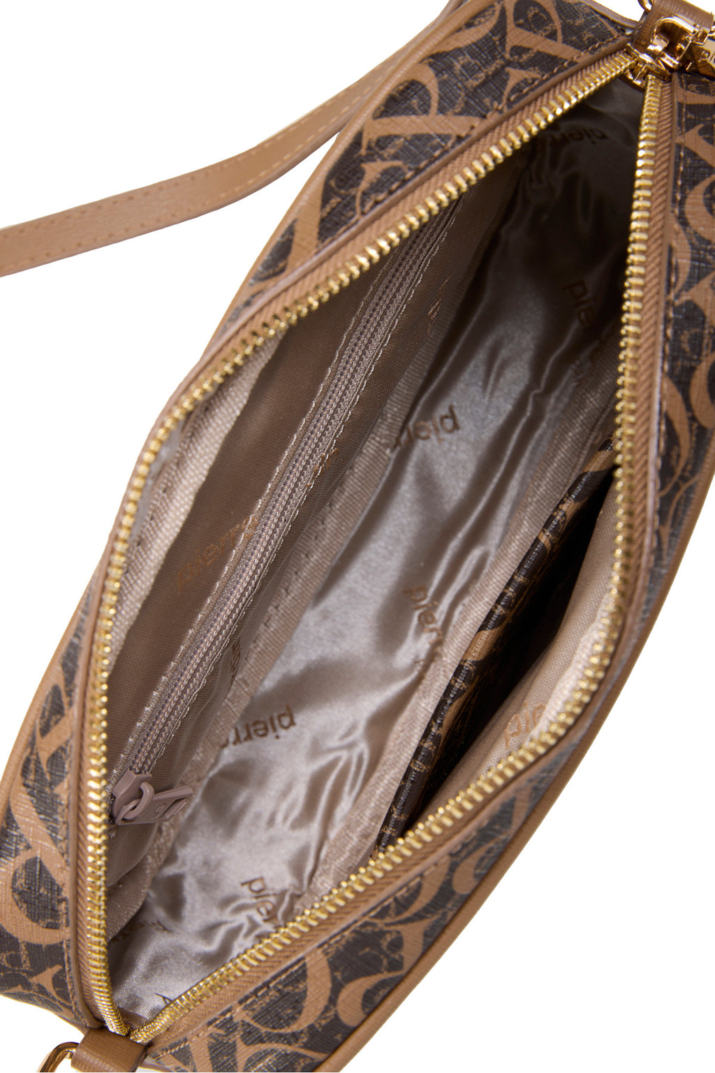Monogram Kahve Kadın Çapraz Omuz Çantası 05PO25Y2514