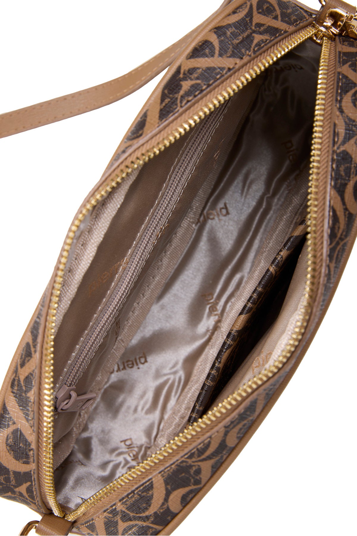 Monogram Kahve Kadın Çapraz Omuz Çantası 05PO25Y2514