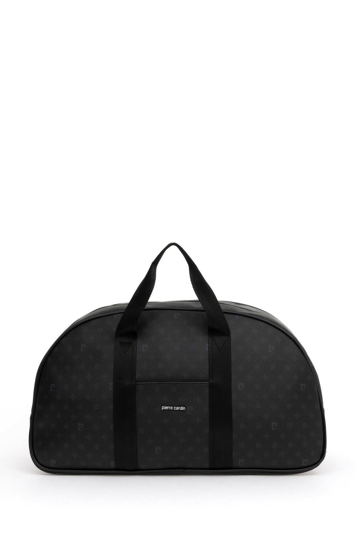 Siyah PC Monogram Kanvas Geniş Hacimli Unisex Seyahat & Spor Çantası