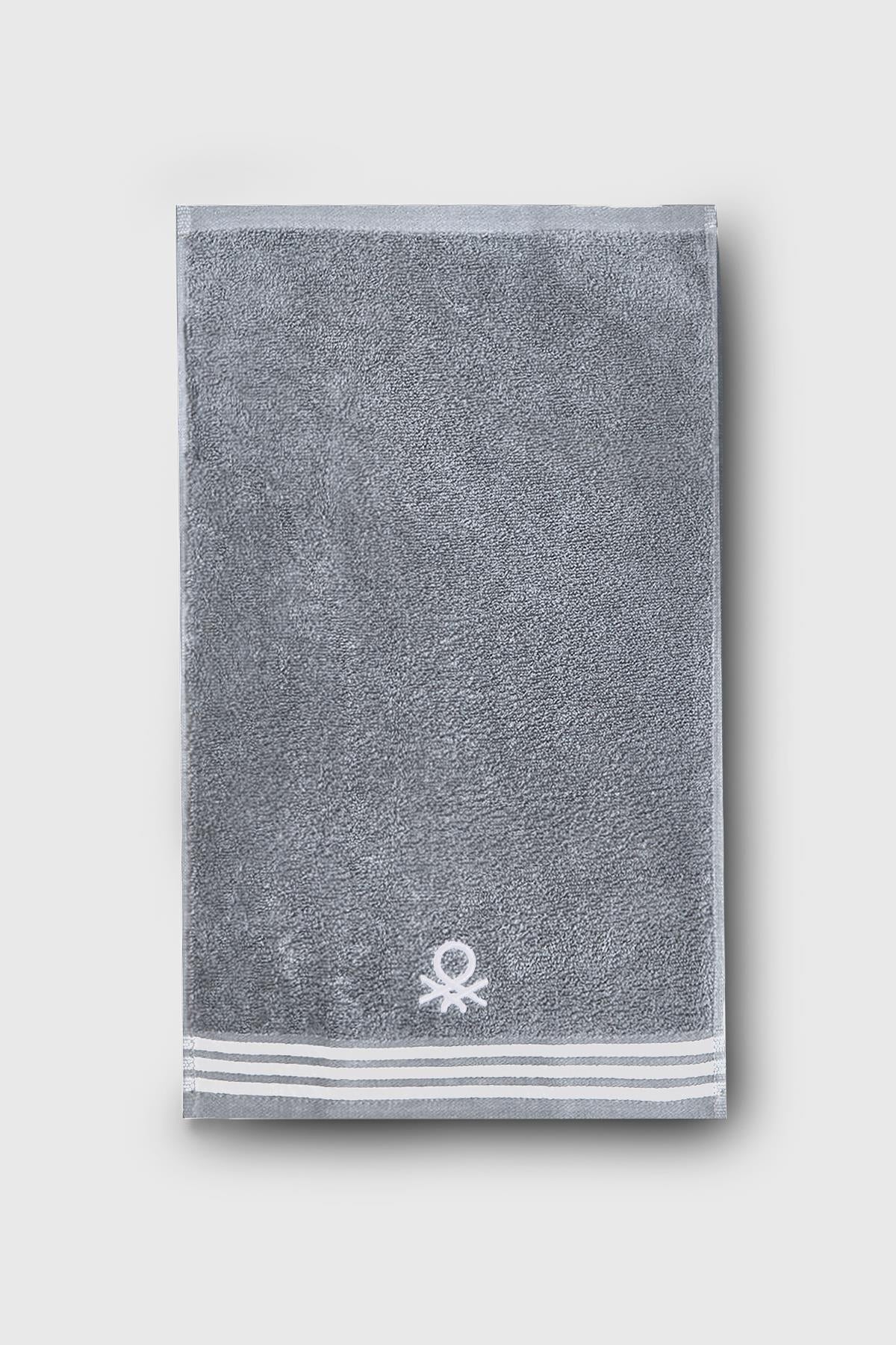 Be-0840-Gy %100 Pamuk Gri 70X140 Cm Banyo Havlusu