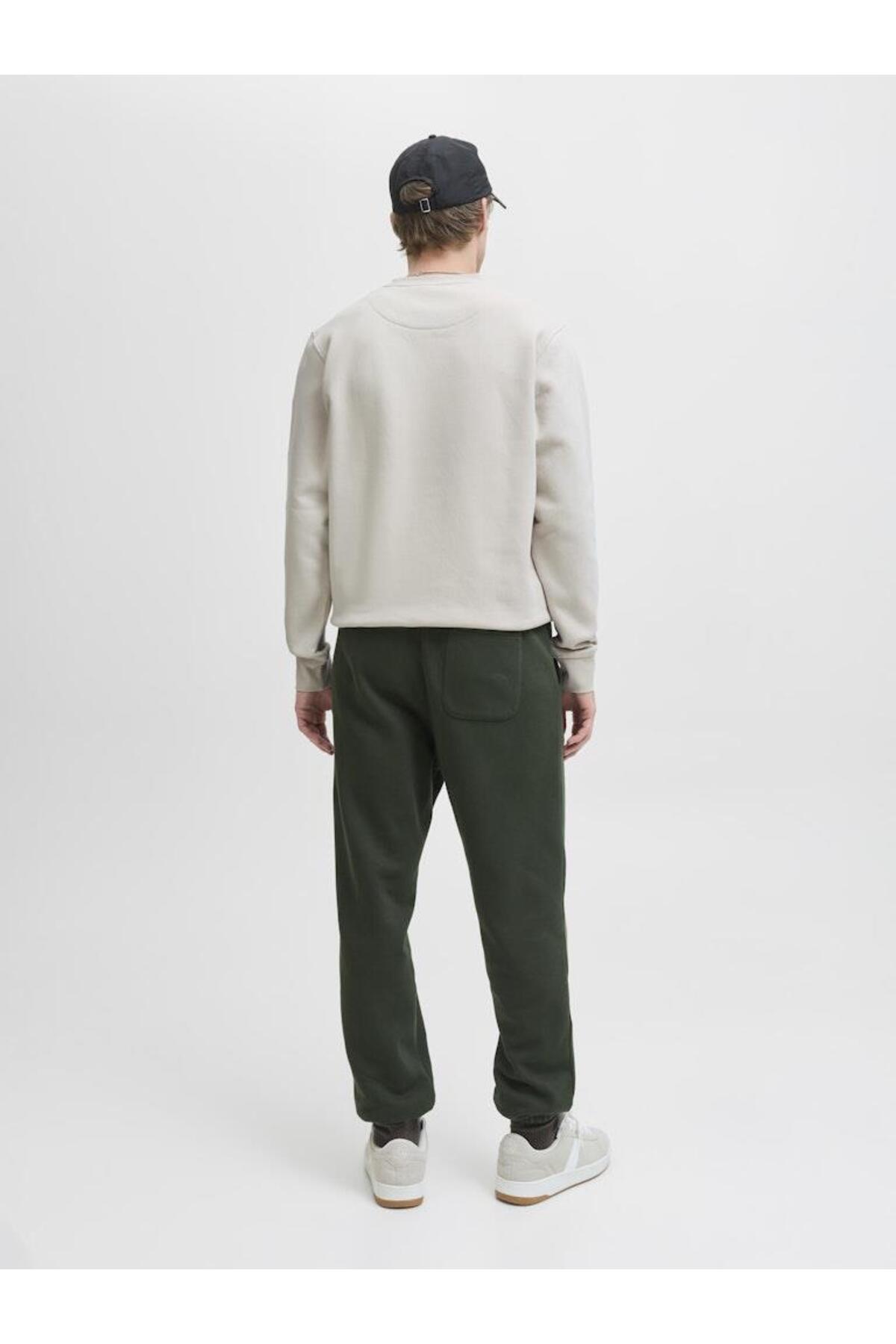 JJESOHO Sweat Crew Neck NOOS – Bisiklet Yaka Basic Erkek Sweatshirt, Rahat Günlük Model
