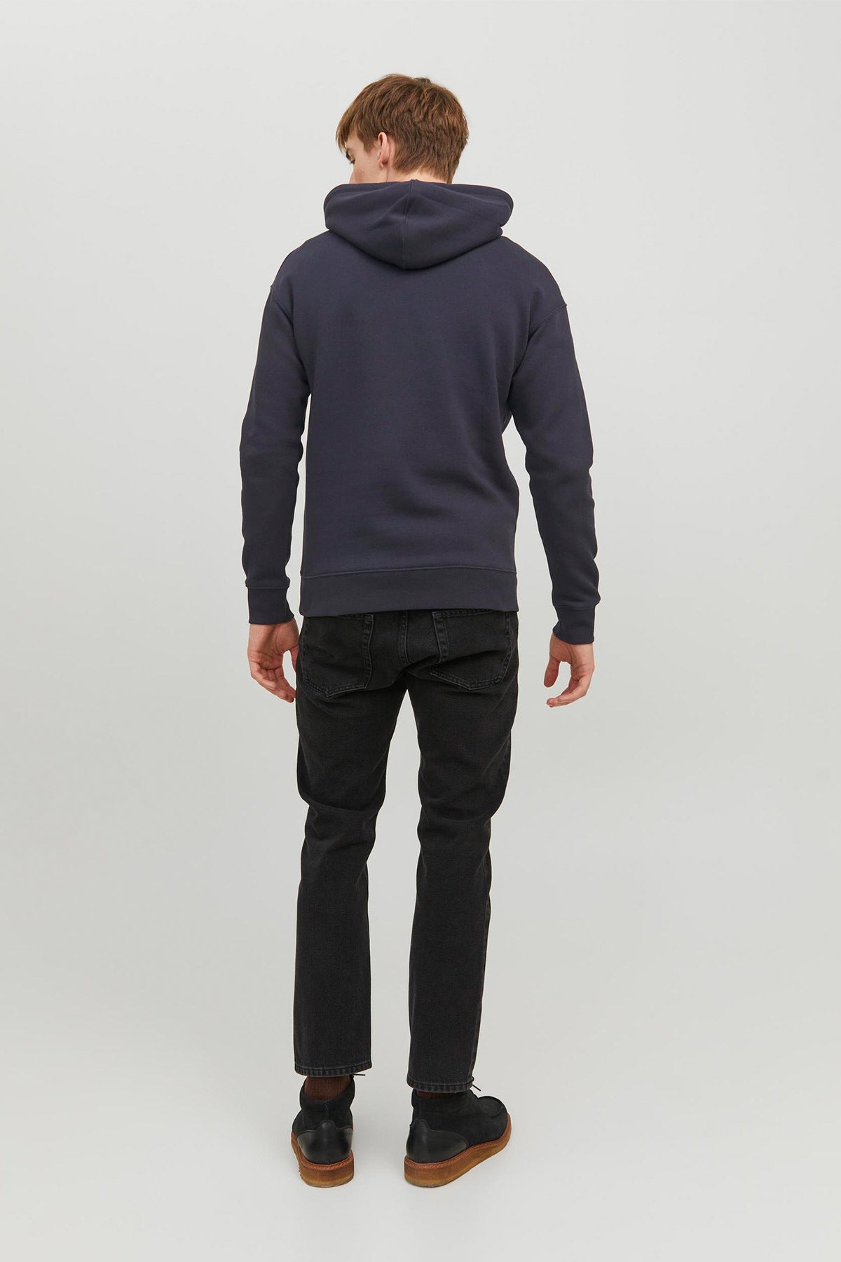 Kadın Kabartma Baskili Kapüsonlu Sweatshirt - Star - 12233972 - BS