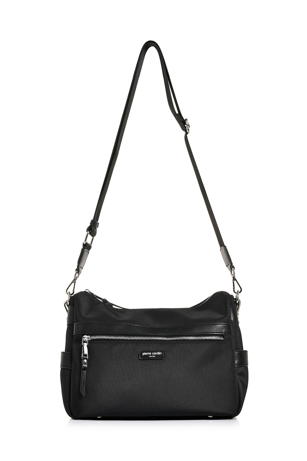 Kadın Siyah Imperteks Ayarlanabilir Askılı Omuz Çantası