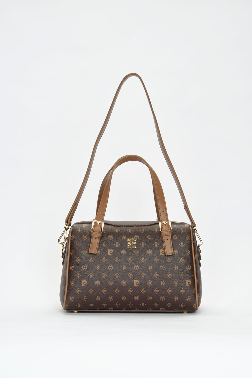 Kahve Monogram Kadın Omuz Çantası 05PO22Y1532