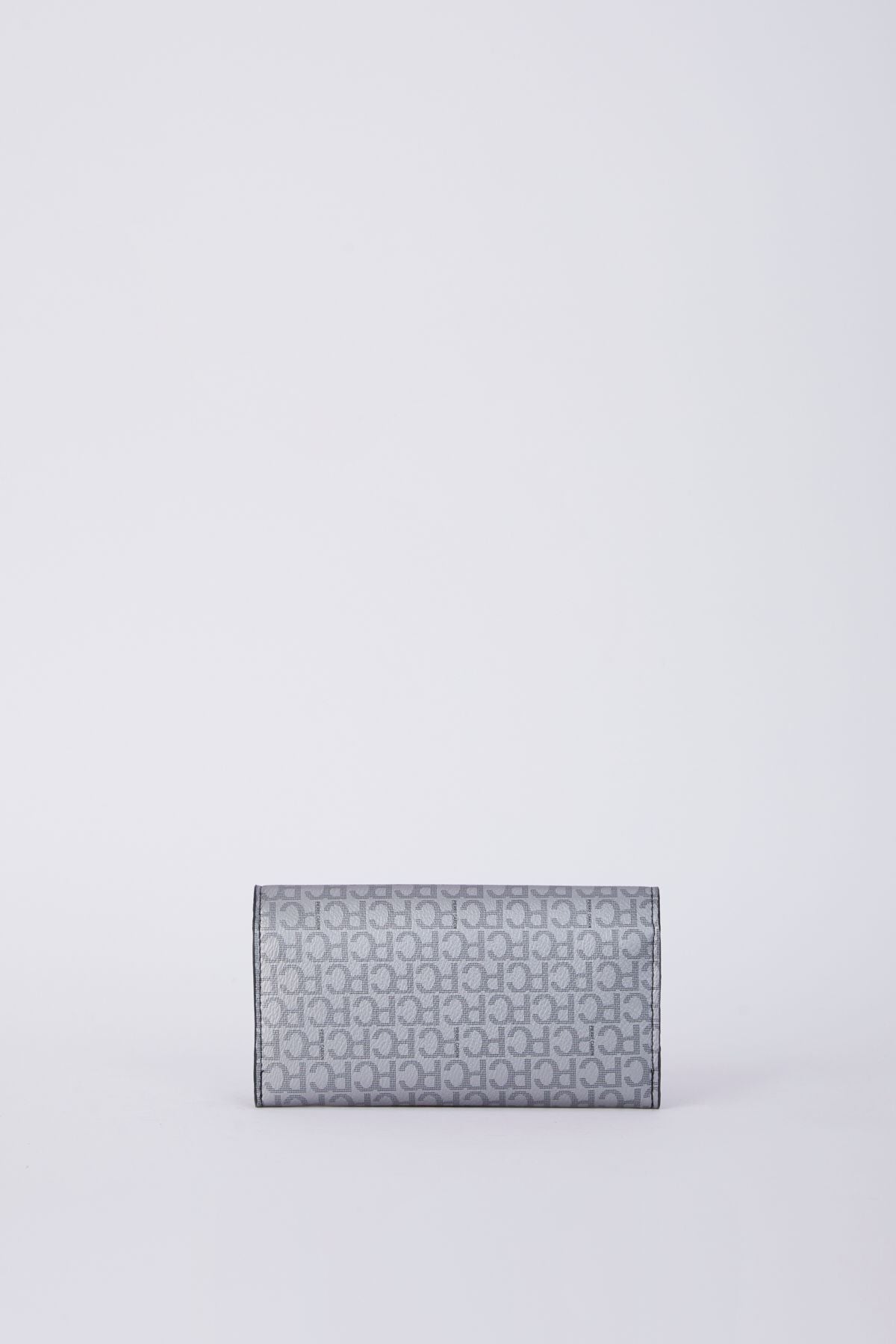 Platin Gümüş Küçük Alfabe Monogram Zarf Form Kadın Portföy & Clutch Çanta