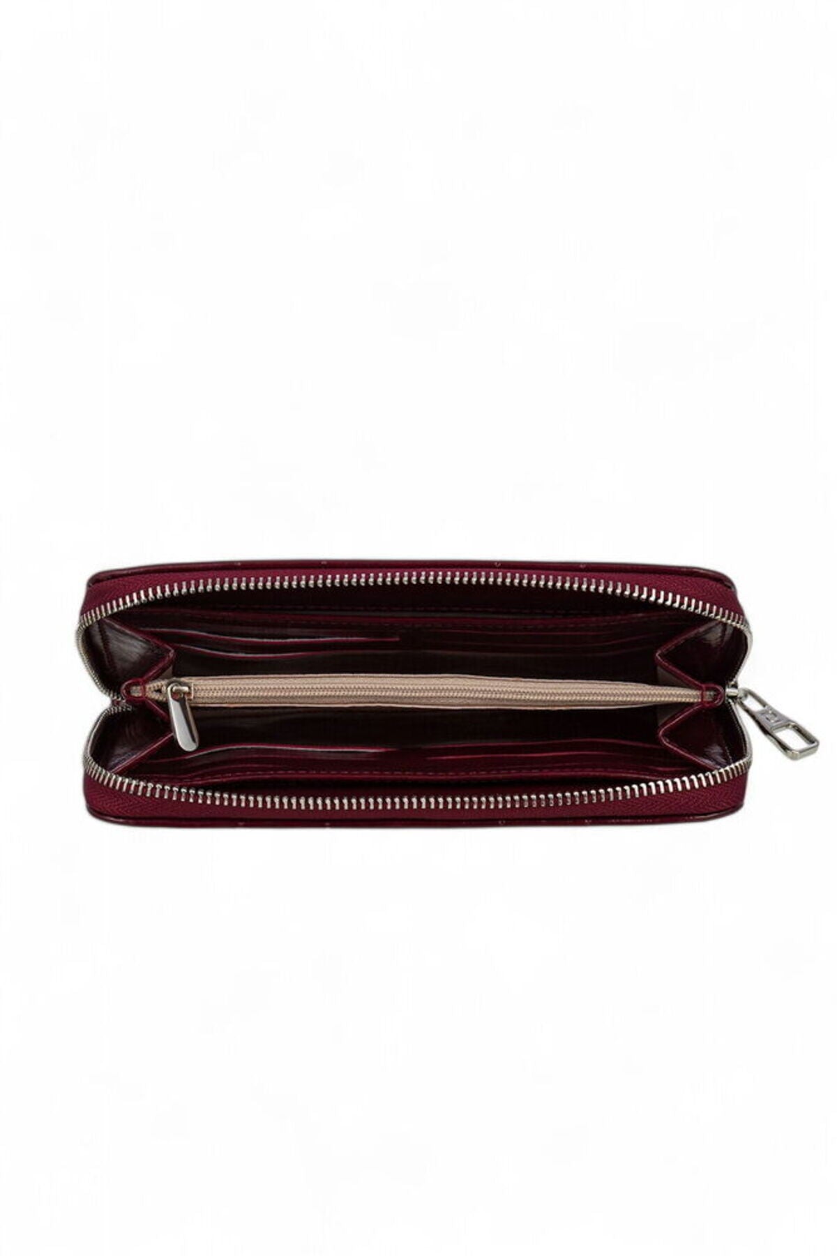 Logo Detaylı Bordo Kadın Cüzdan 06PC24K601-KRS