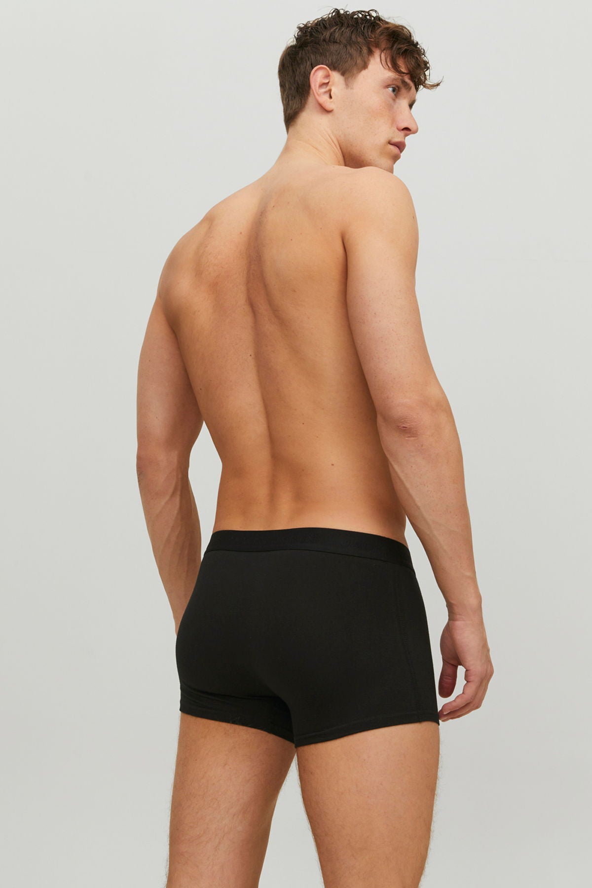 JACWAISTBAND TRUNKS 3 PAC Siyah Erkek Boxer 101069440