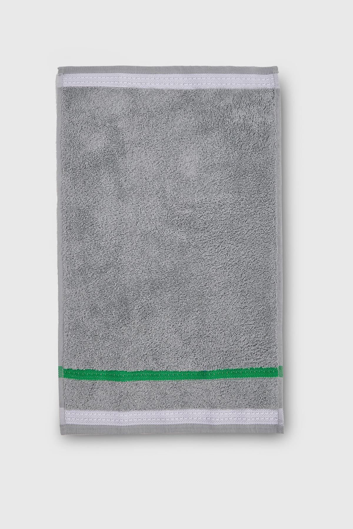 Be-0927-Gy %100 Pamuk Gri 70X140 Cm Banyo Havlusu