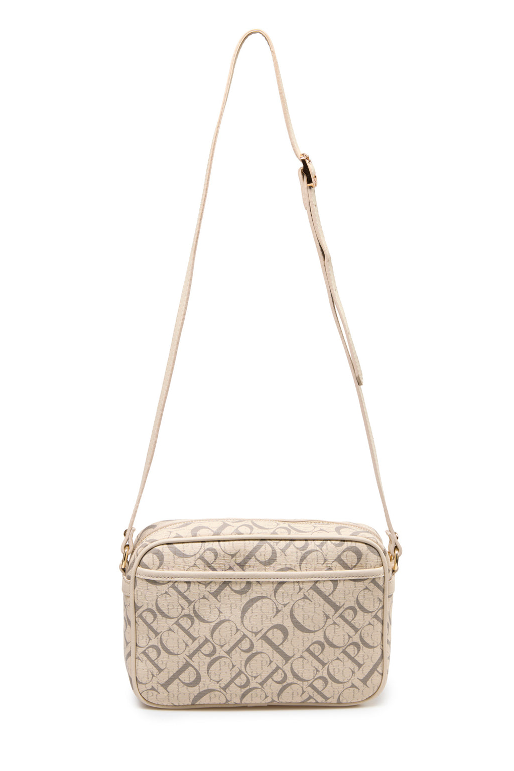 Monogram Bej Kadın Çapraz Omuz Çantası 05PO25Y2514