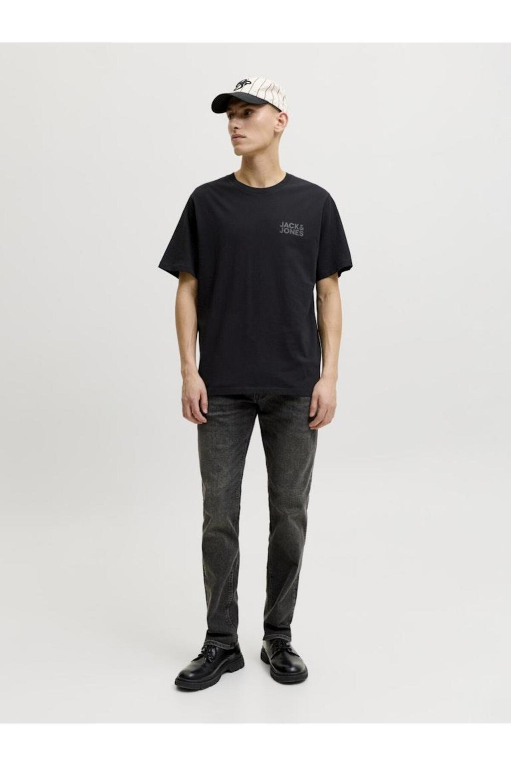 Jack Jones Corp Logo Regular Fit Erkek Tişört 12151955