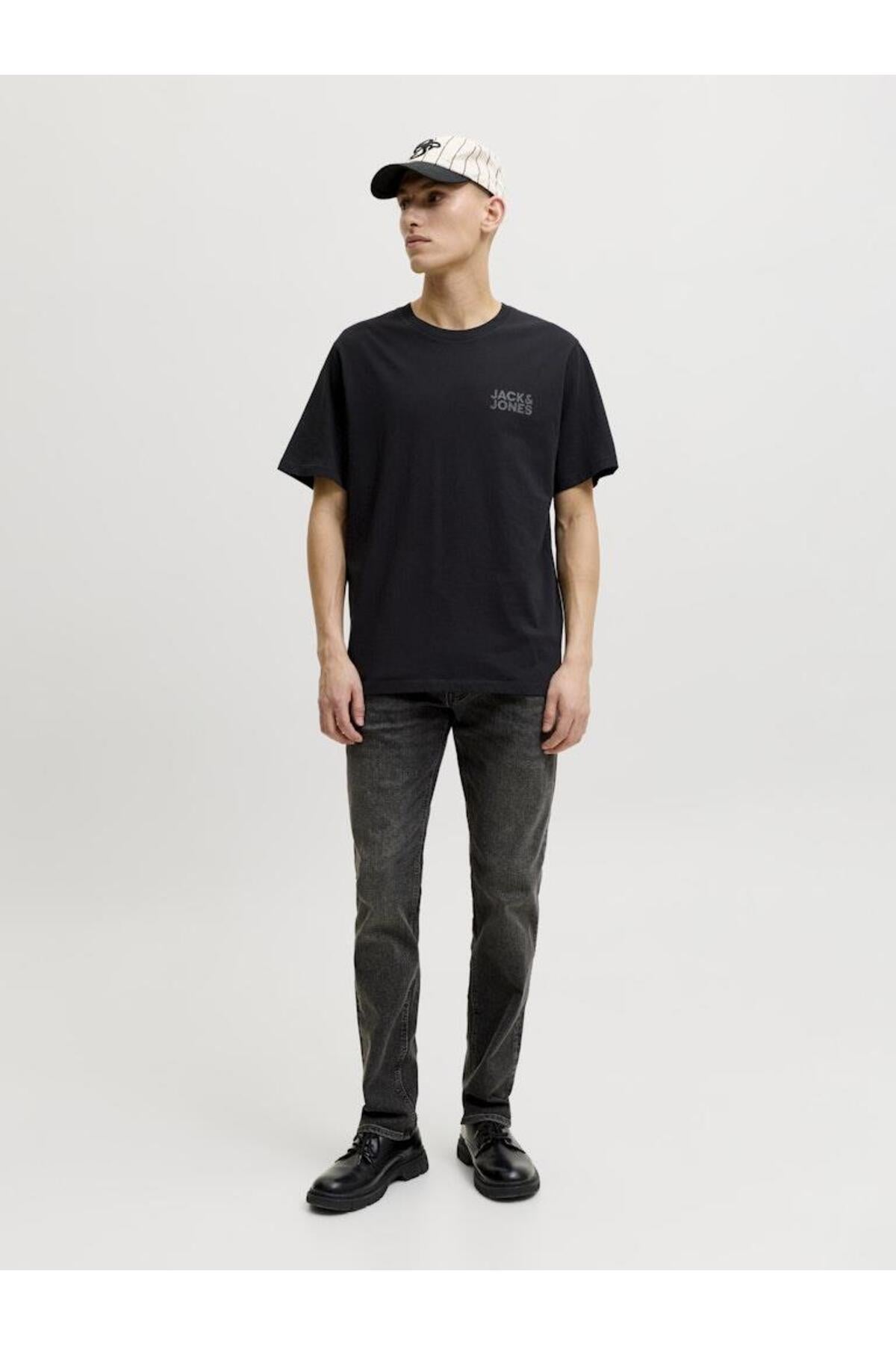 Jack Jones Corp Logo Regular Fit Erkek Tişört 12151955