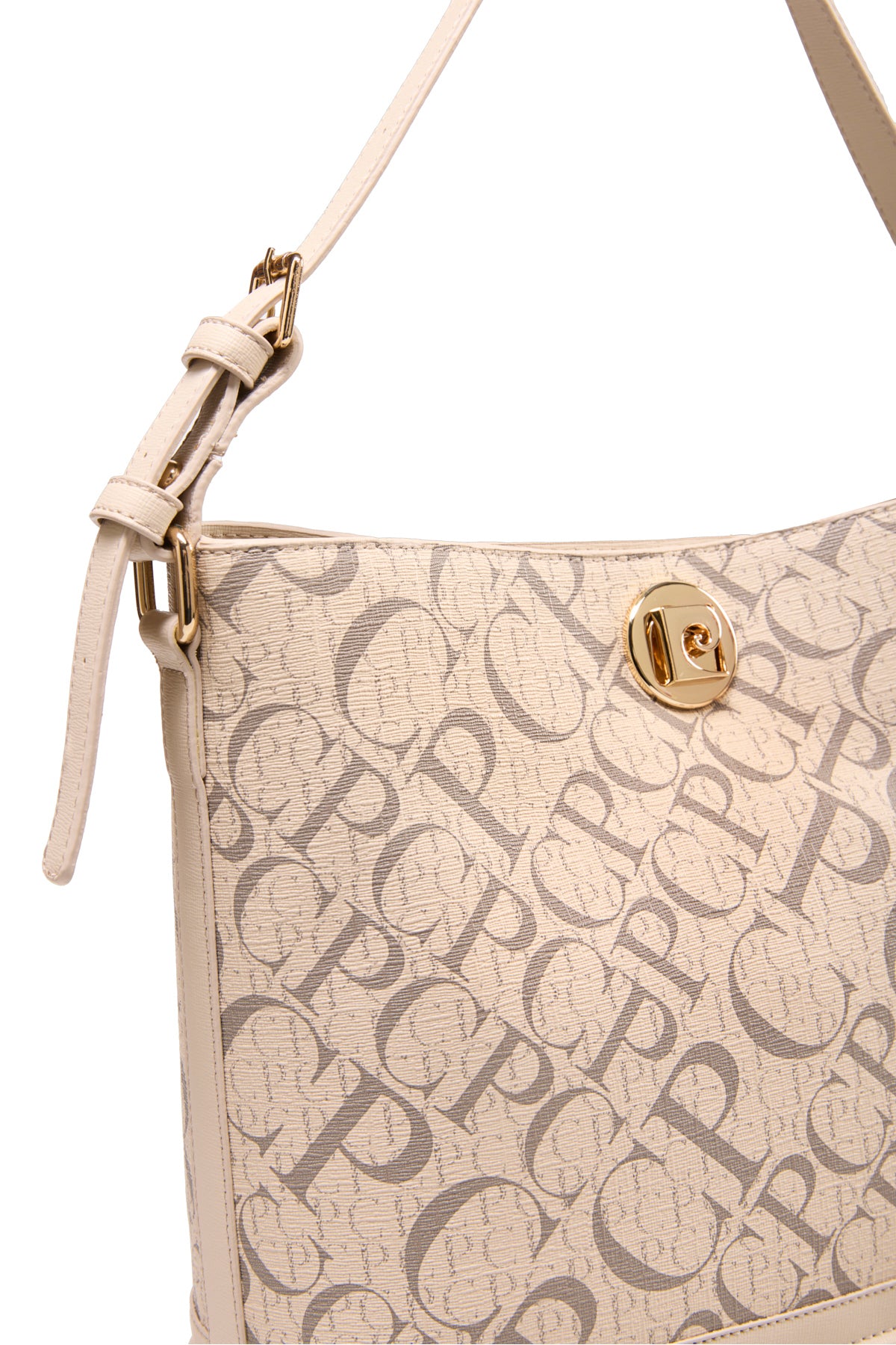 Monogram Bej Kadın Omuz Çantası 05PO25Y2511