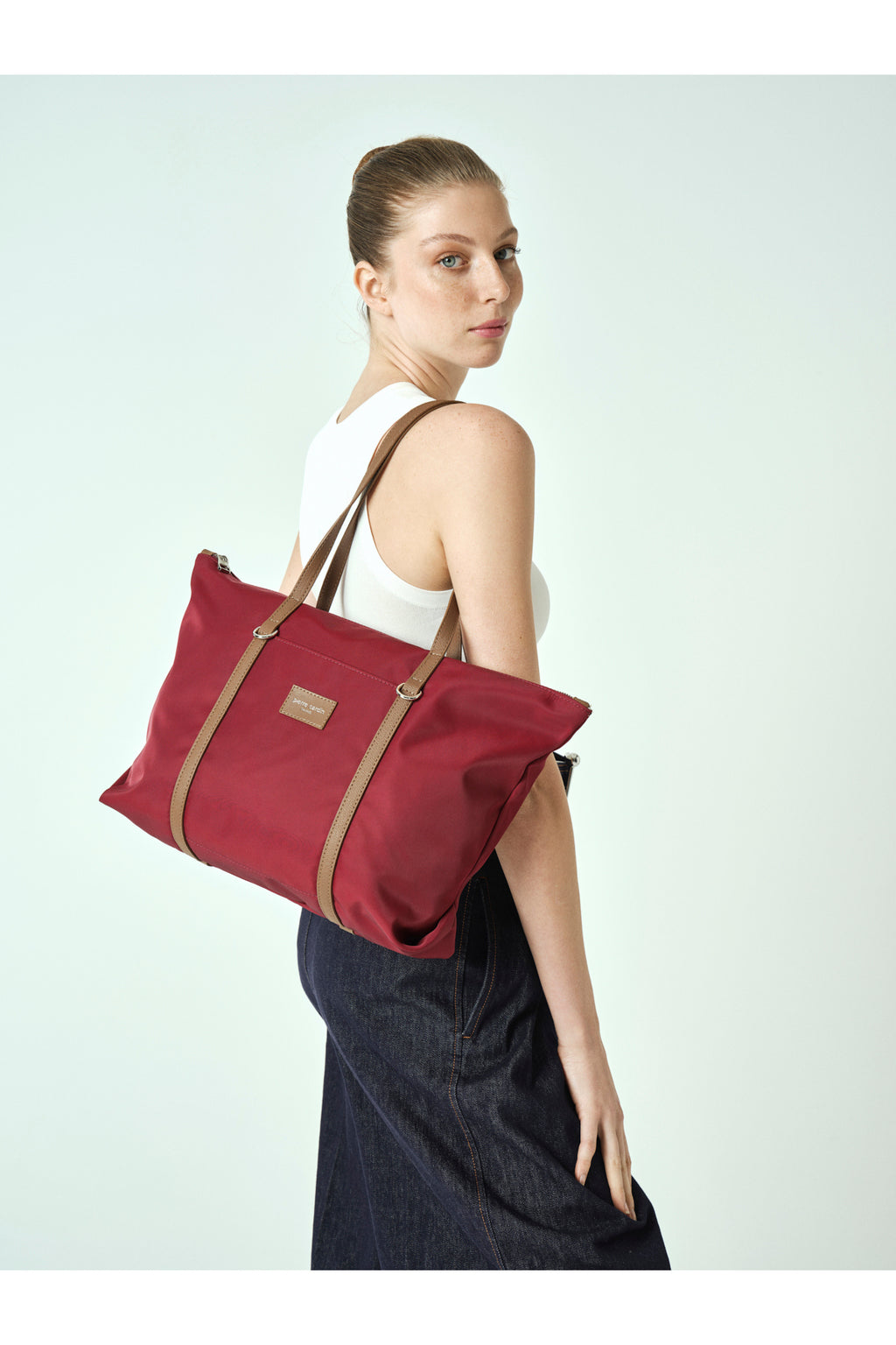 Bordo Kadın Omuz Çantası 05PO25Y1895