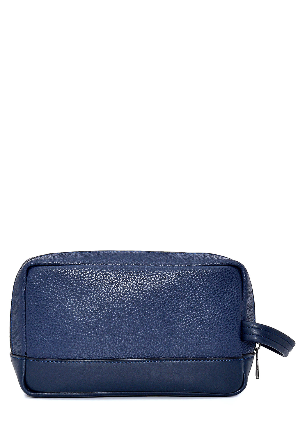 Lacivert Monogram El Tutma Saplı Üç İç Cepli Erkek El Çantası - Potföy Çanta 01PC002000