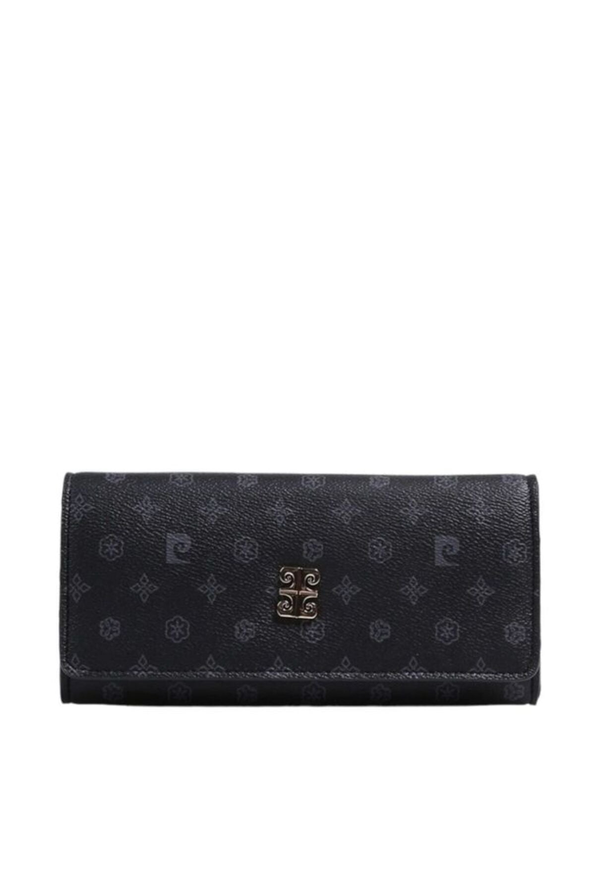 Siyah Monogram Kadın Portföy & Clutch Çanta 05pc23y704-mn