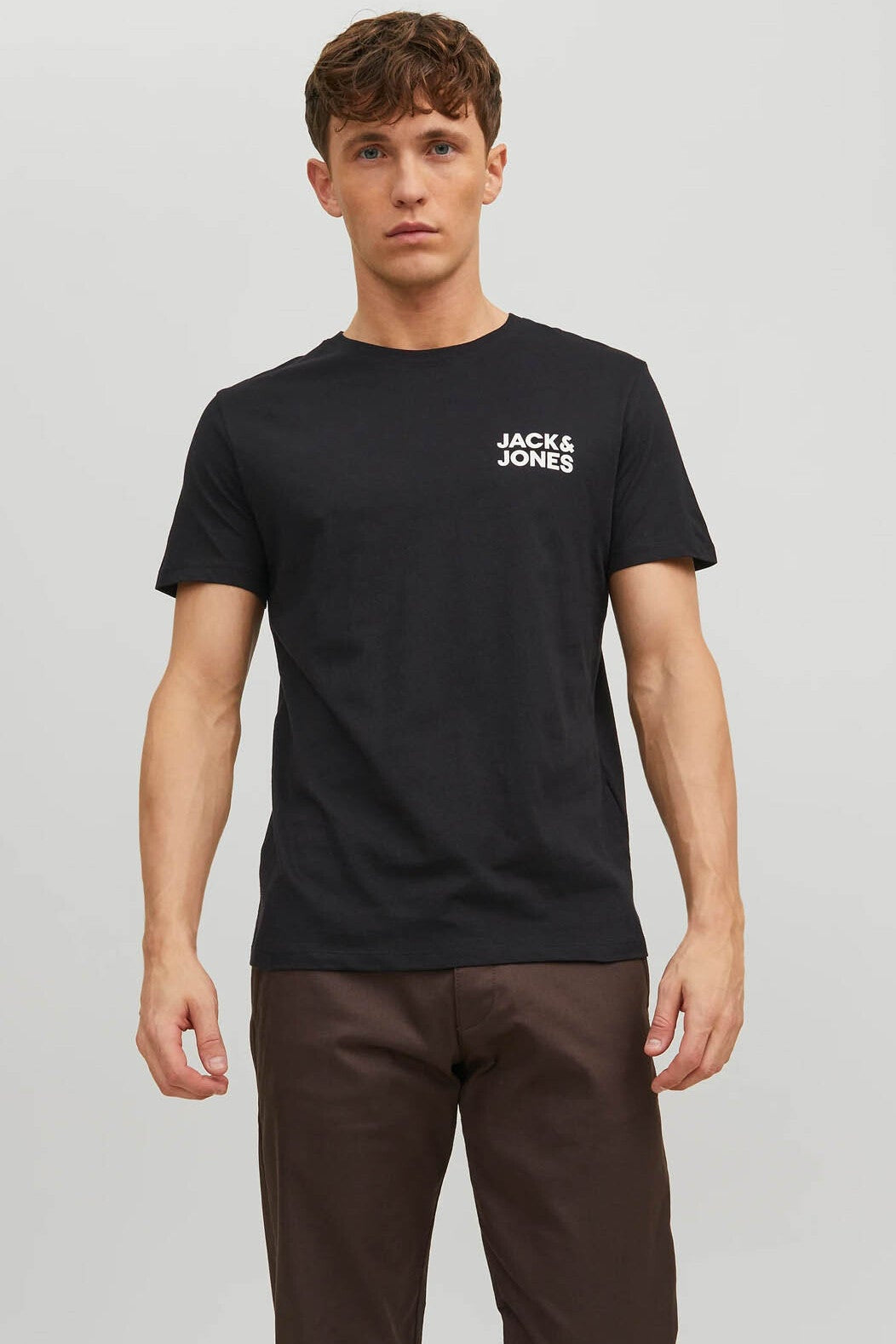Jjecorp Logo Tee S Siyah Erkek T-Shirt 12151955