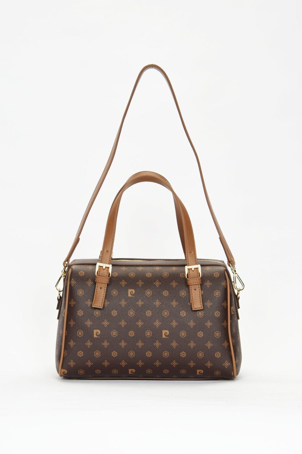 Kahve Monogram Kadın Omuz Çantası 05PO22Y1532