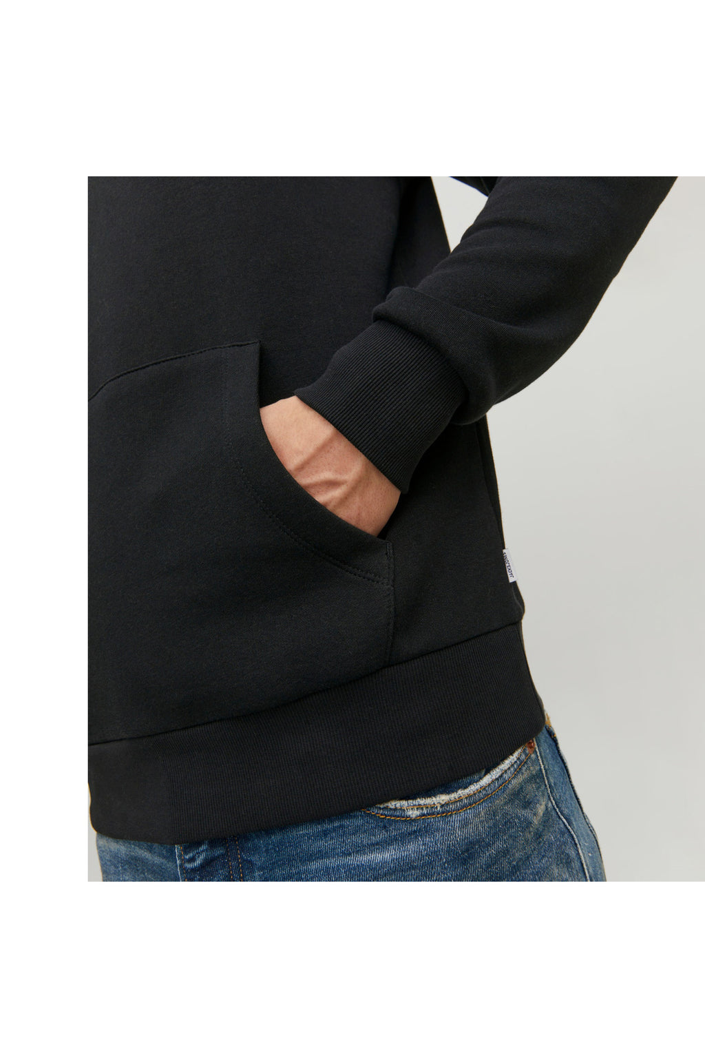 Logo Erkek Siyah Sweatshirt (12152840-BREG)