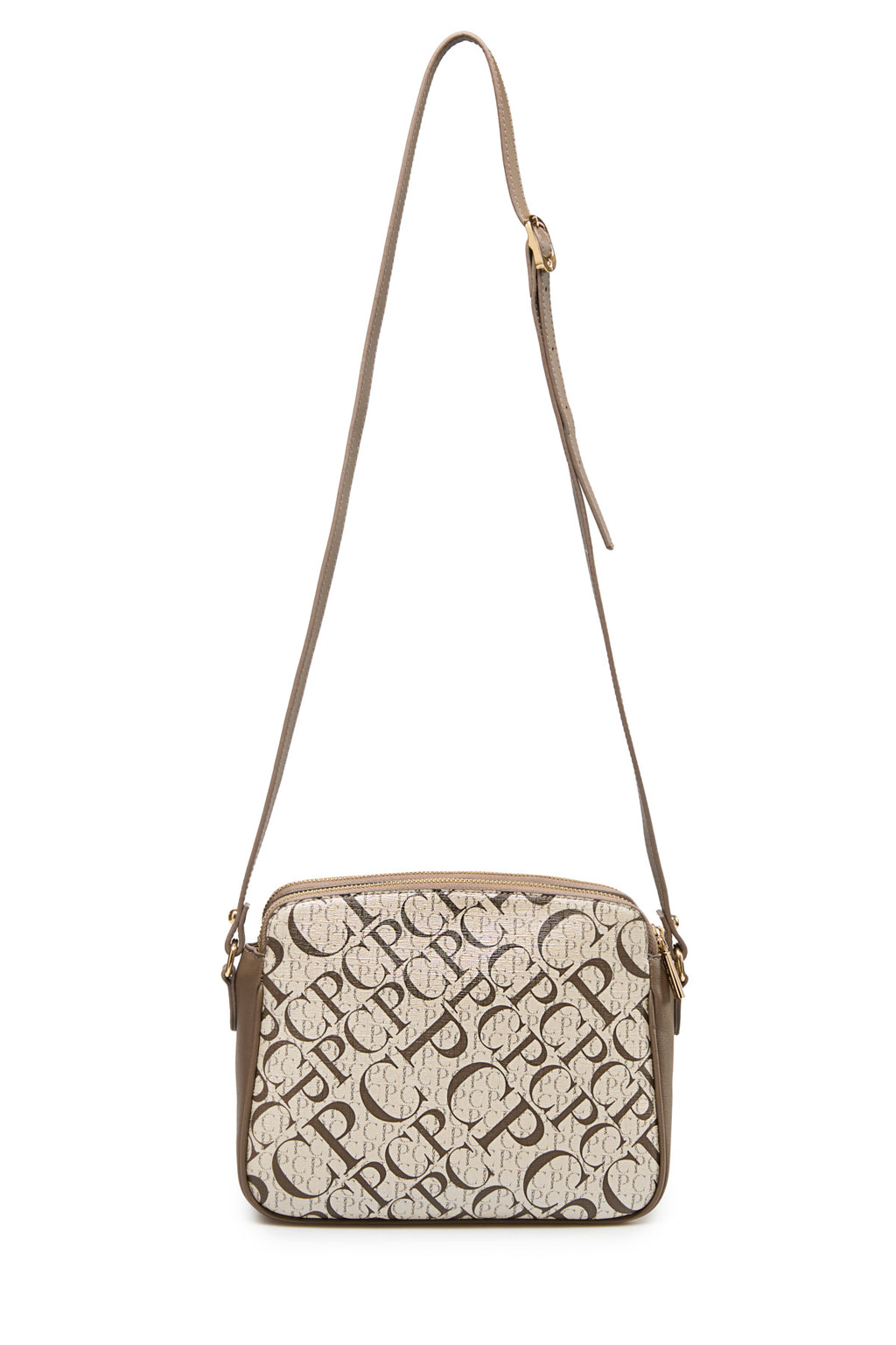 Monogram Altın Kadın Çapraz Omuz Çantası 05PO25Y2518