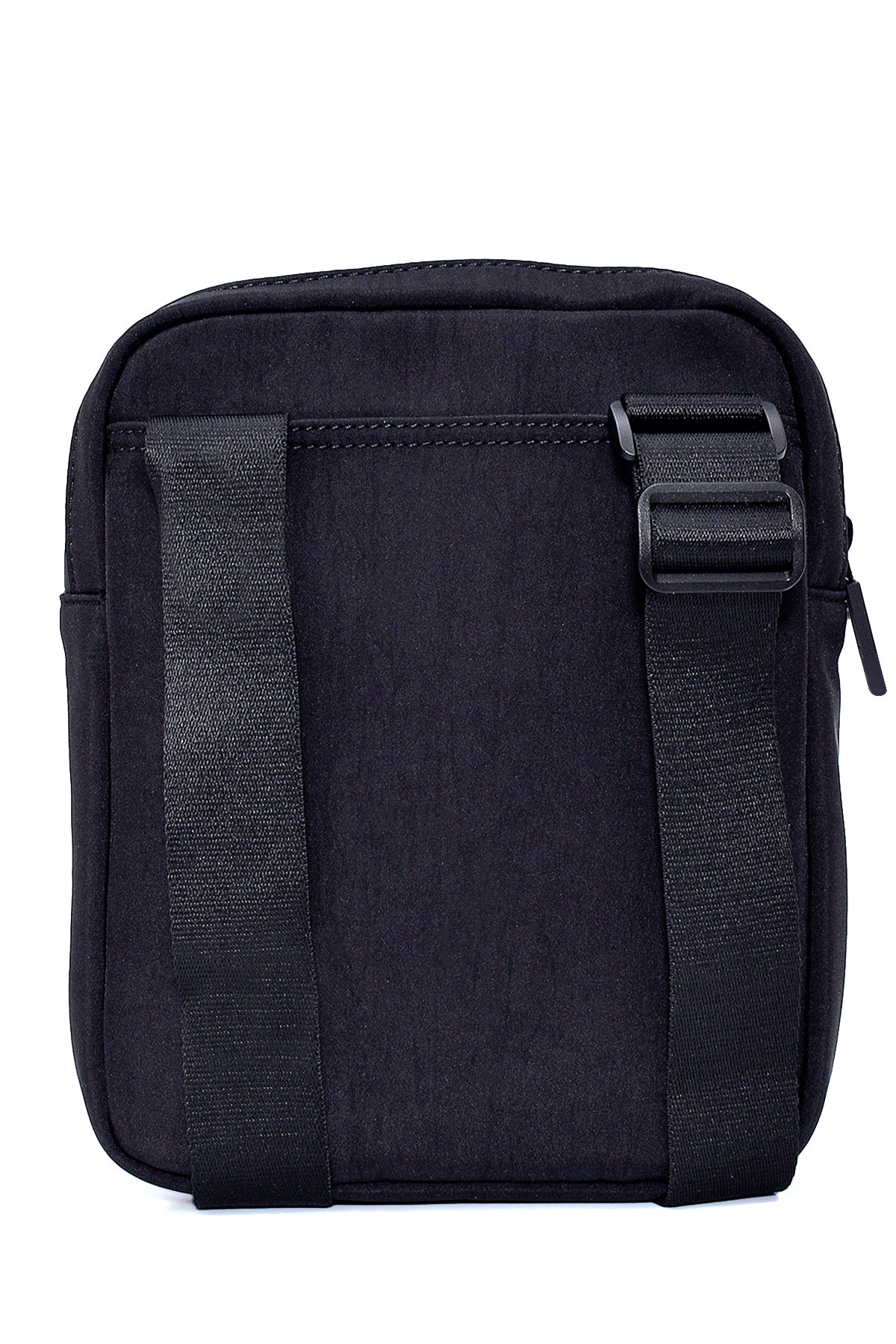 Siyah Ayarlanabilir Omuz Kordonlu Dört Cepli Erkek El Çantası - Portföy Çanta - Clutch 01PC00102