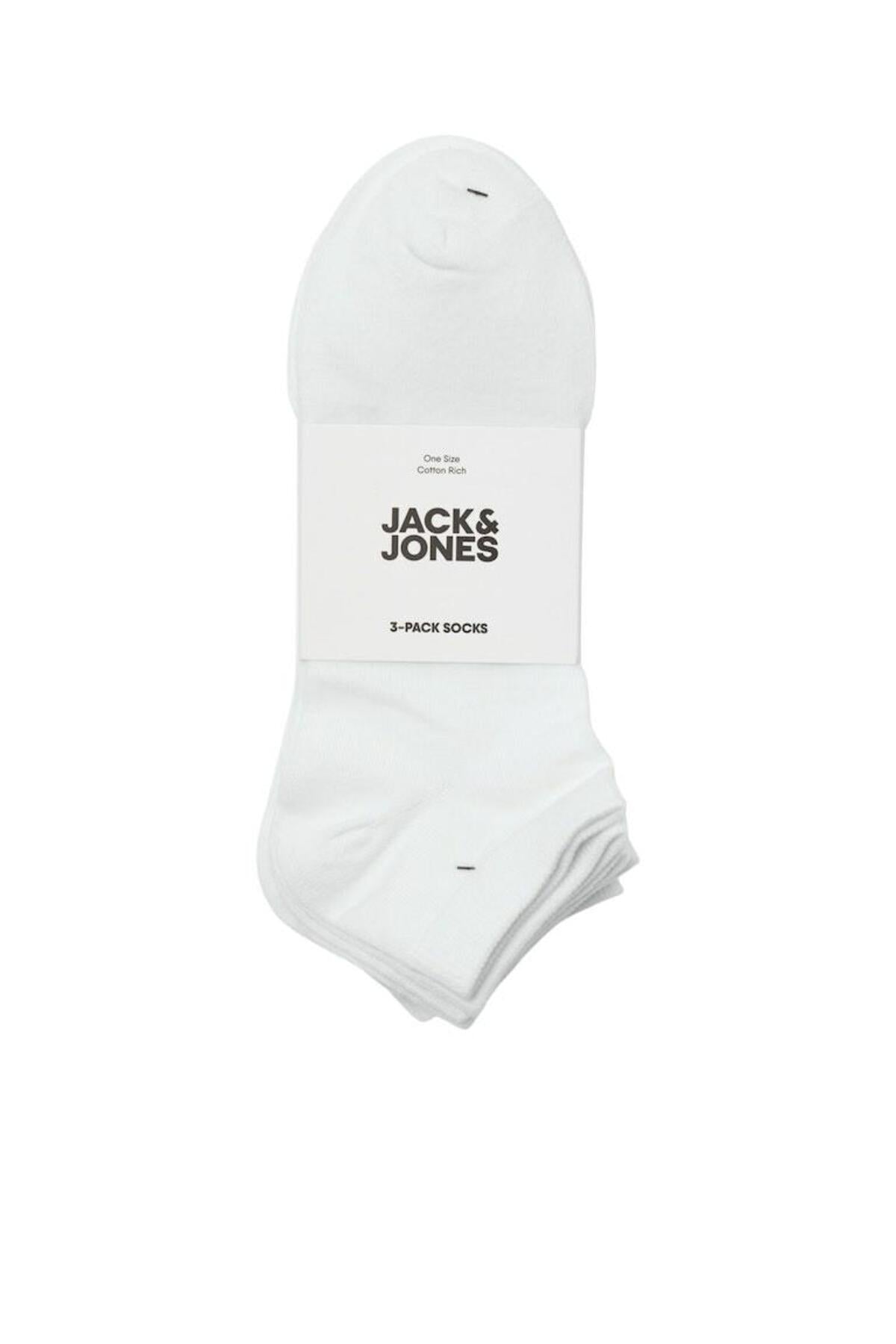 Jack Jones Louıs Dongo 3 Lü Paket Erkek Çorap 12260079