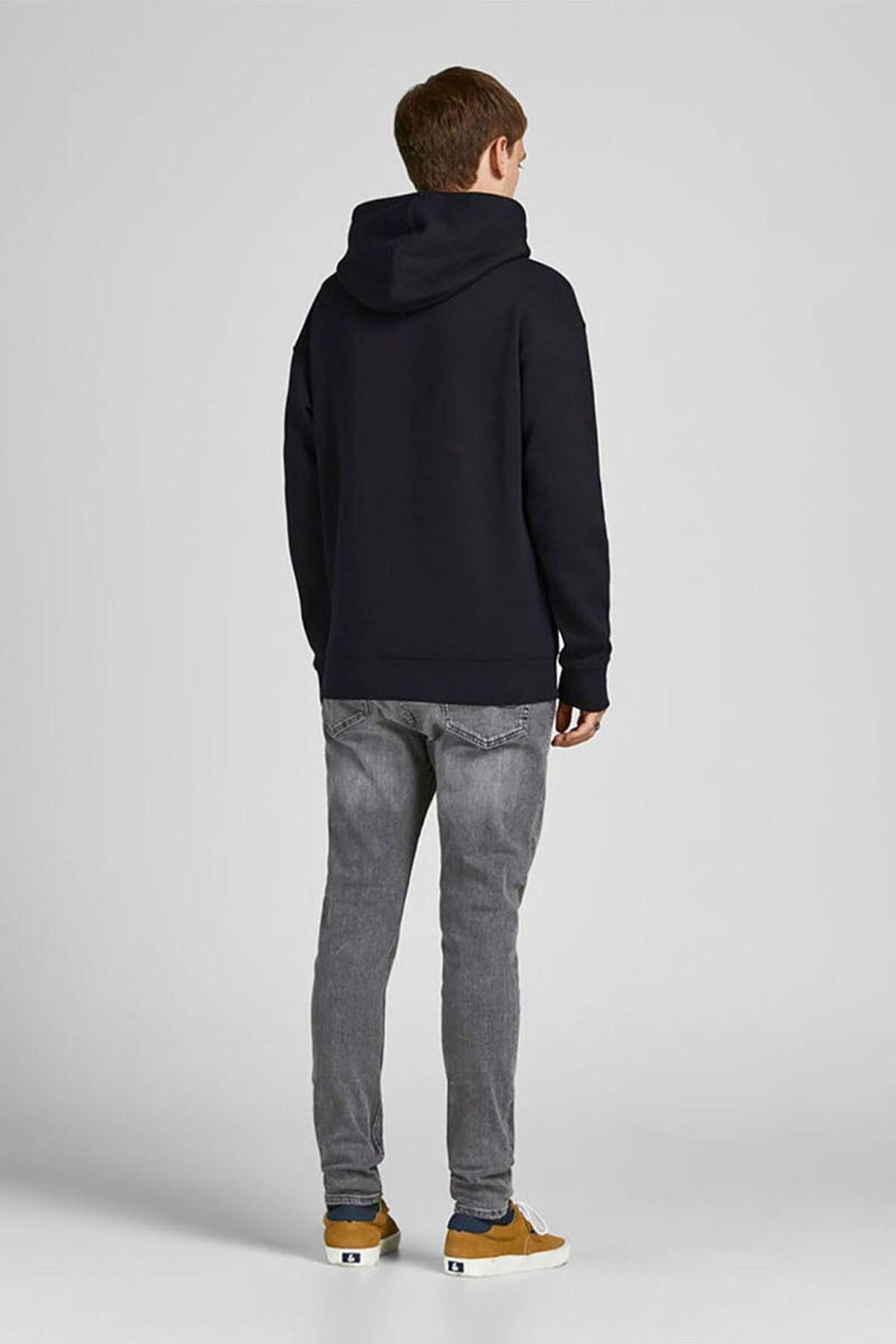 12249340 Jjebradley Sweat Hood Noos Erkek Hoodie Sweatshirt