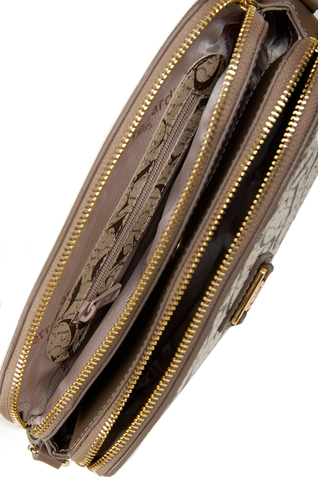 Monogram Altın Kadın Çapraz Omuz Çantası 05PO25Y2518