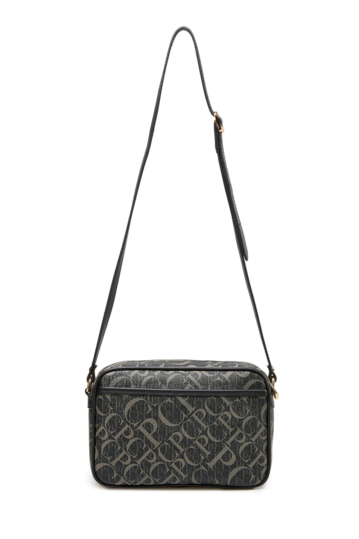 Monogram Siyah Kadın Çapraz Omuz Çantası 05PO25Y2514