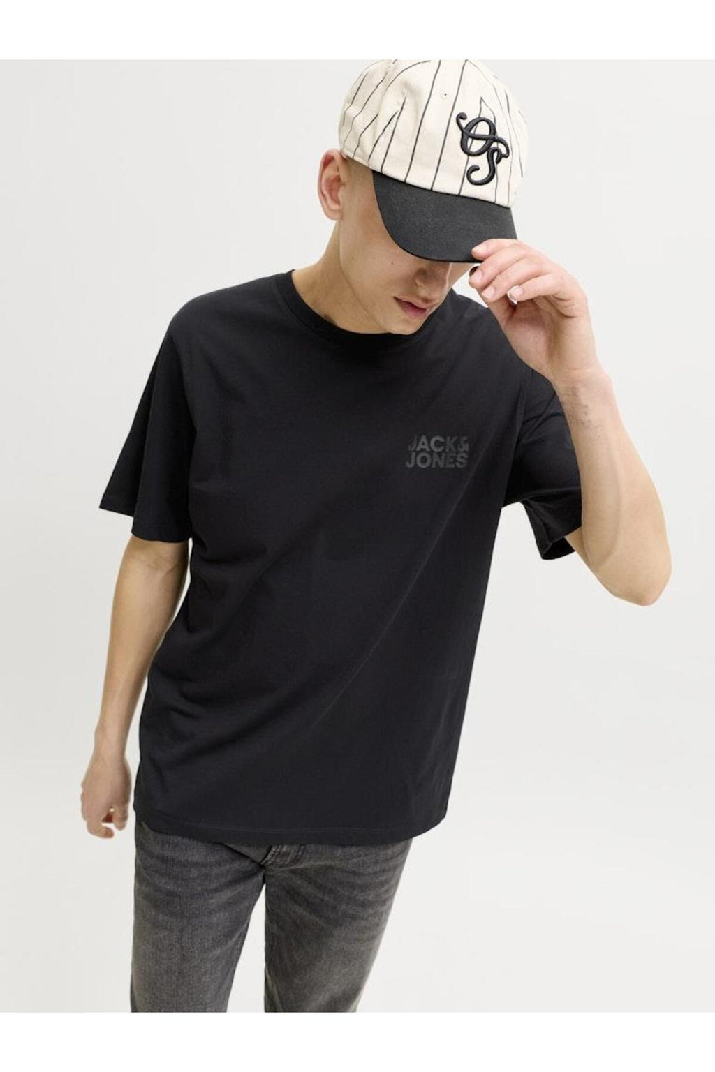 Jack Jones Corp Logo Regular Fit Erkek Tişört 12151955