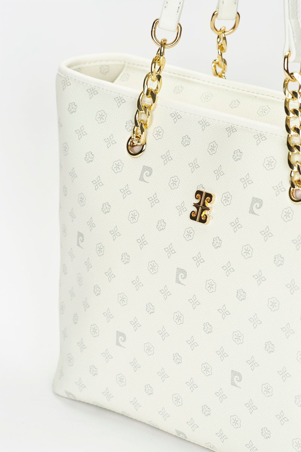 Beyaz Monogram Kadın Omuz Çantası 05PO22Y1546
