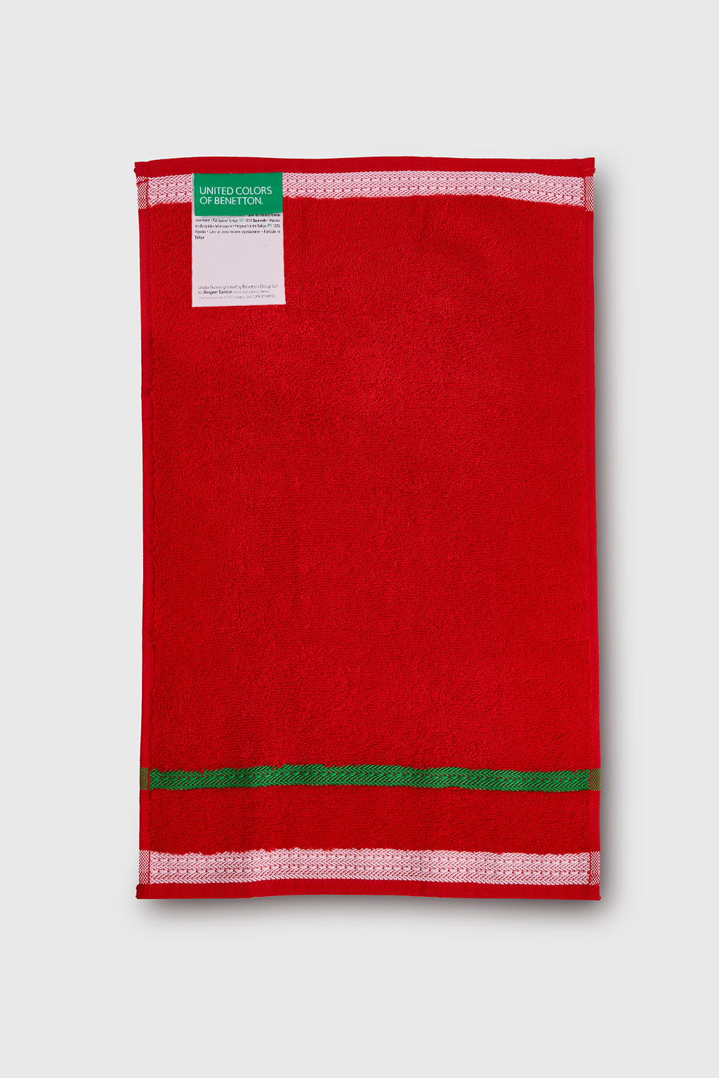Be-0831-Rd %100 Pamuk Kırmızı 50X90 Cm El Havlusu