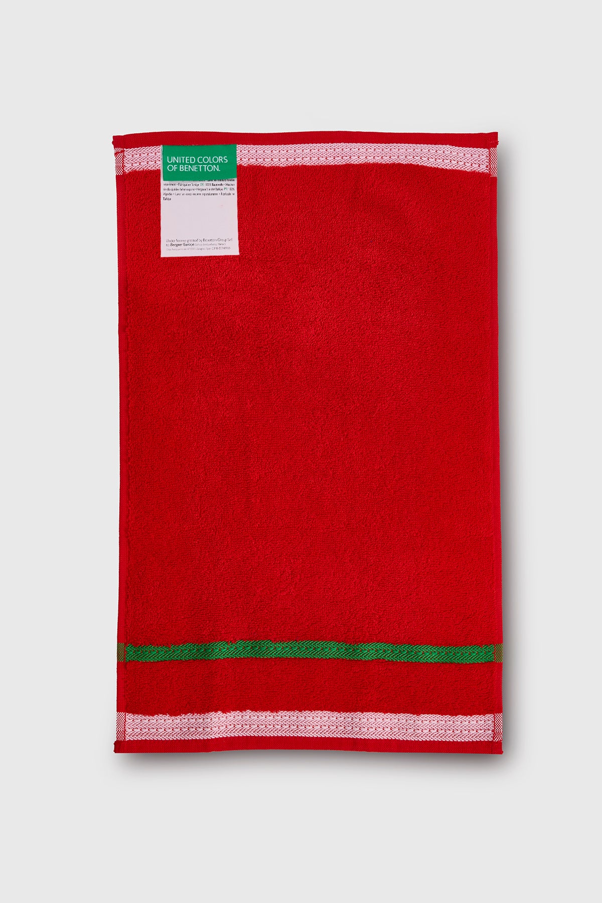 Be-0831-Rd %100 Pamuk Kırmızı 50X90 Cm El Havlusu